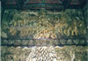 The carvings in asmall temple.